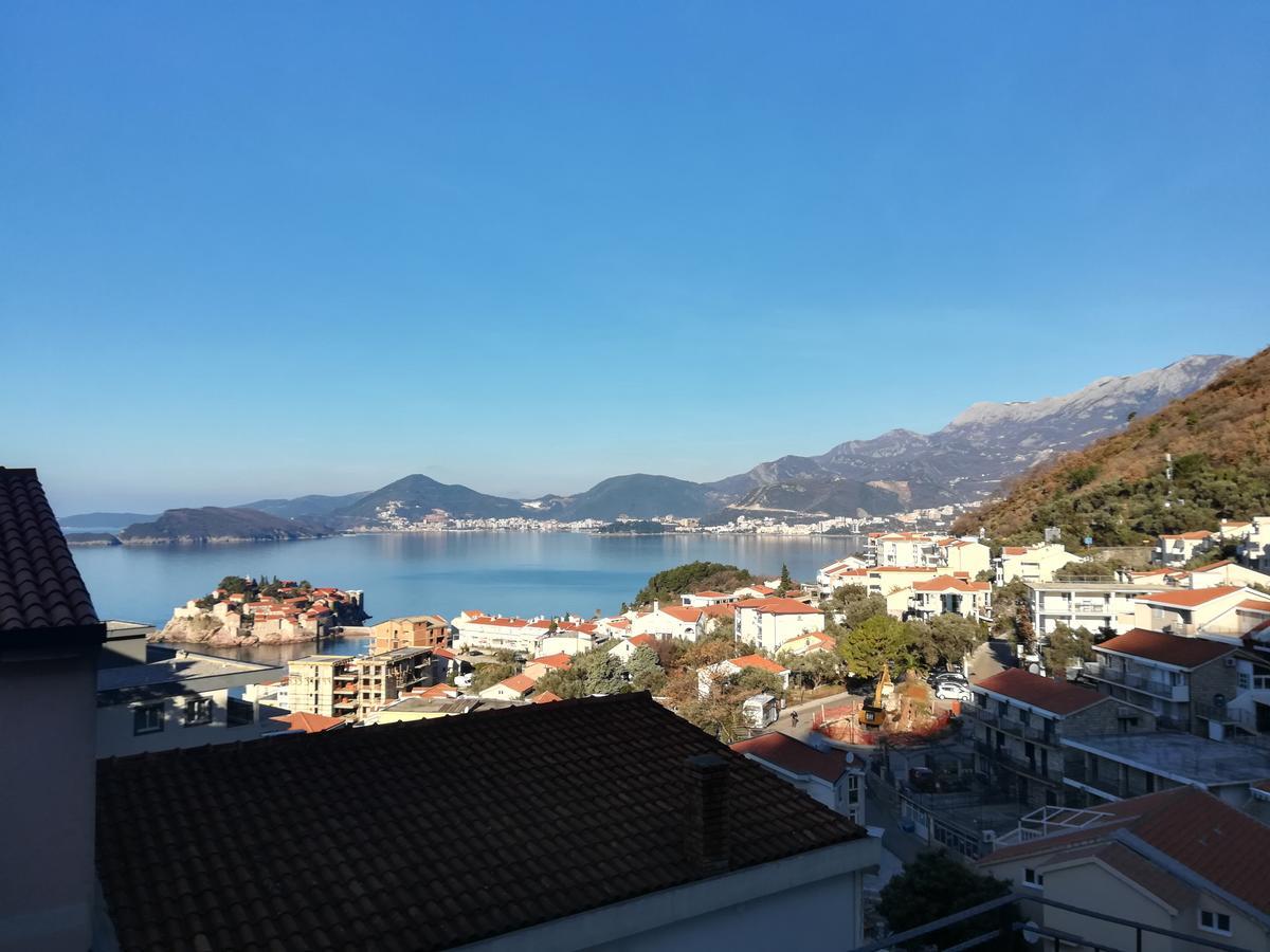 Apartments Vukovic Sveti Stefan Exterior foto